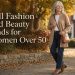 Woman over 50 wearing a lightweight cardigan, dark jeans, ankle boots, and a crossbody bag for a comfortable fall outfit.